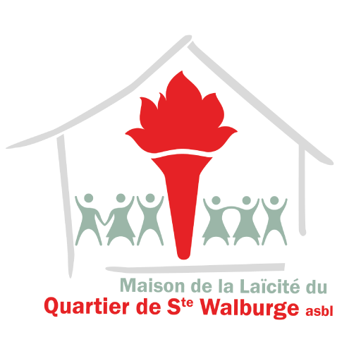 Logo de La Maison de la Laïcité du Quartier de Sainte-Walburge